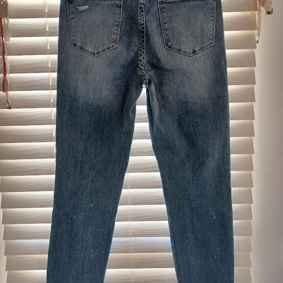 Judy Blue Jeans Women’s 28 Relaxed Fit JB8273MD Medium Wash Distressed Stretch - Picture 7 of 8